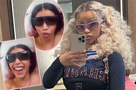 Cardi B Is Getting Laser Hair Removal to Look Like。